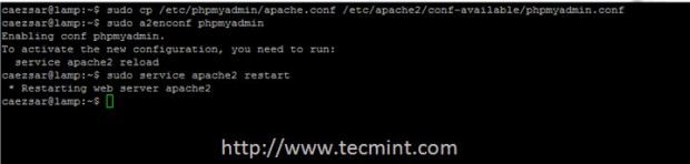 Enable PhpMyAdmin