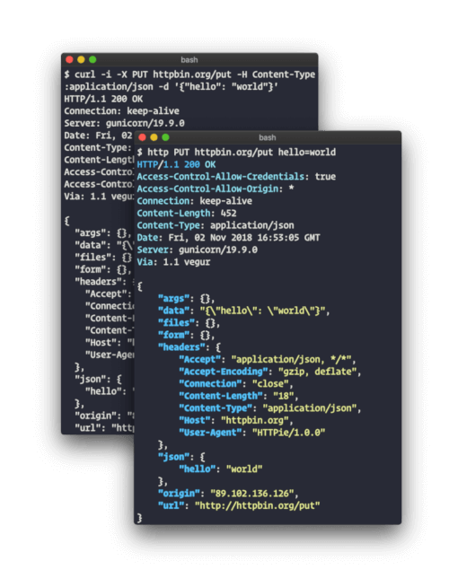 HTTPie - A Command Line HTTP Client