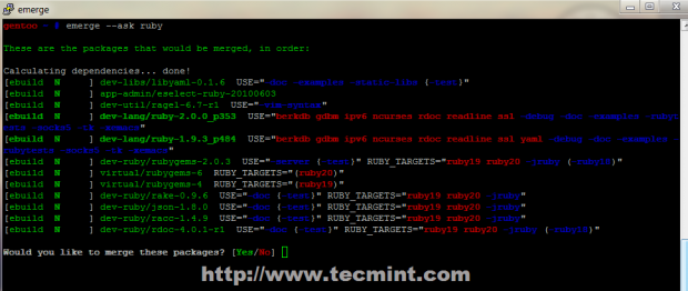 Install Ruby Interpreter